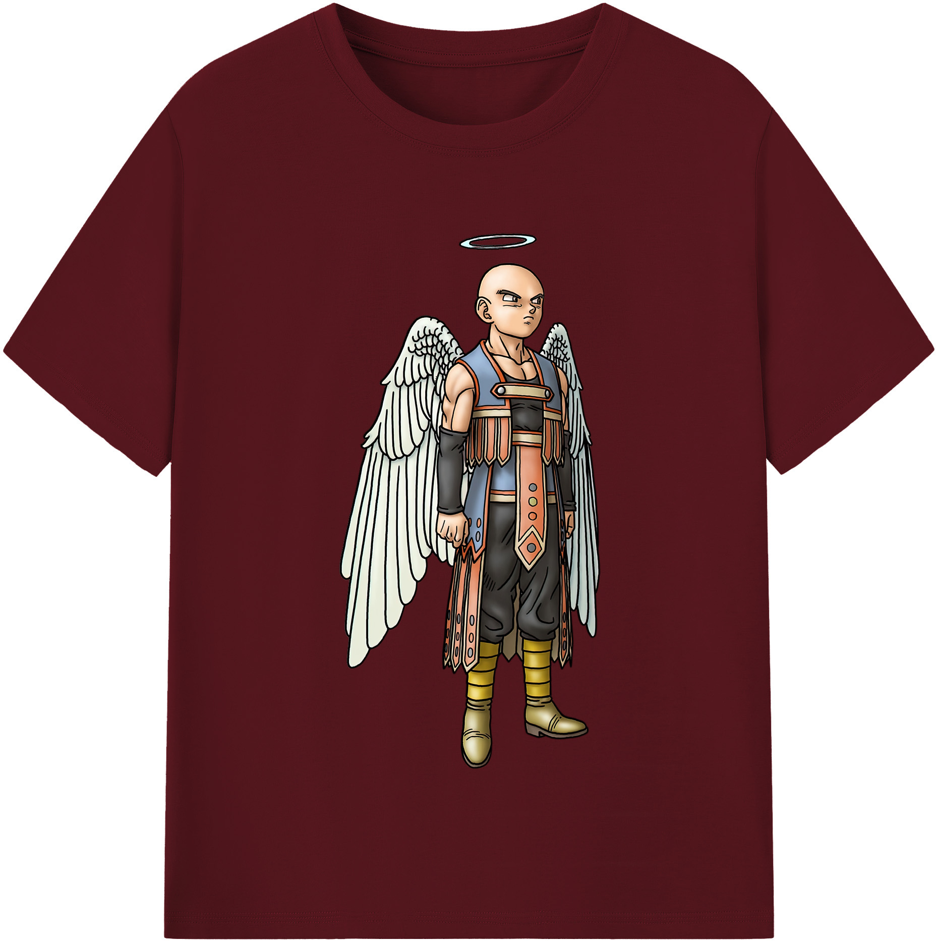 （画像用） ドラゴンクエスト Doragon Kuesuto Dragon Quest 綿100％半袖Tシャツ（フロントプリント）